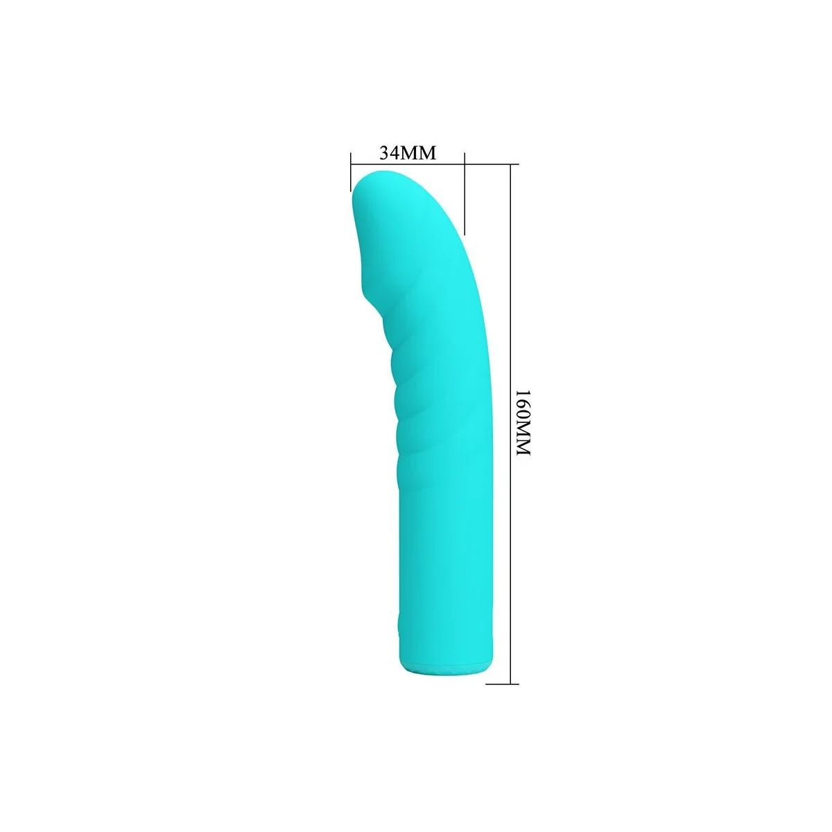 Rylan G-Spot Blue Vibrator von High Tech