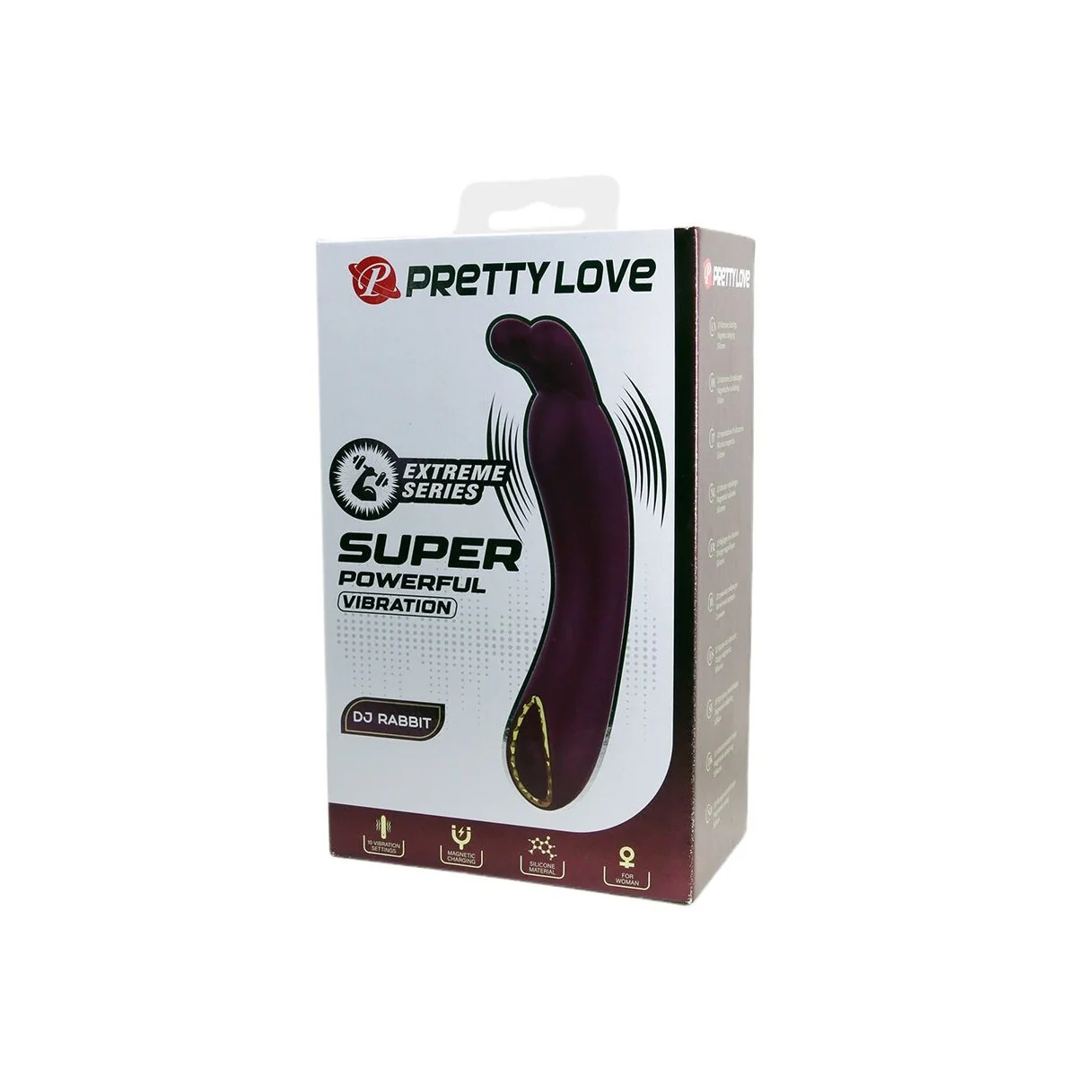 Dj Rabbit Purple G-Spot Vibrator von High Tech
