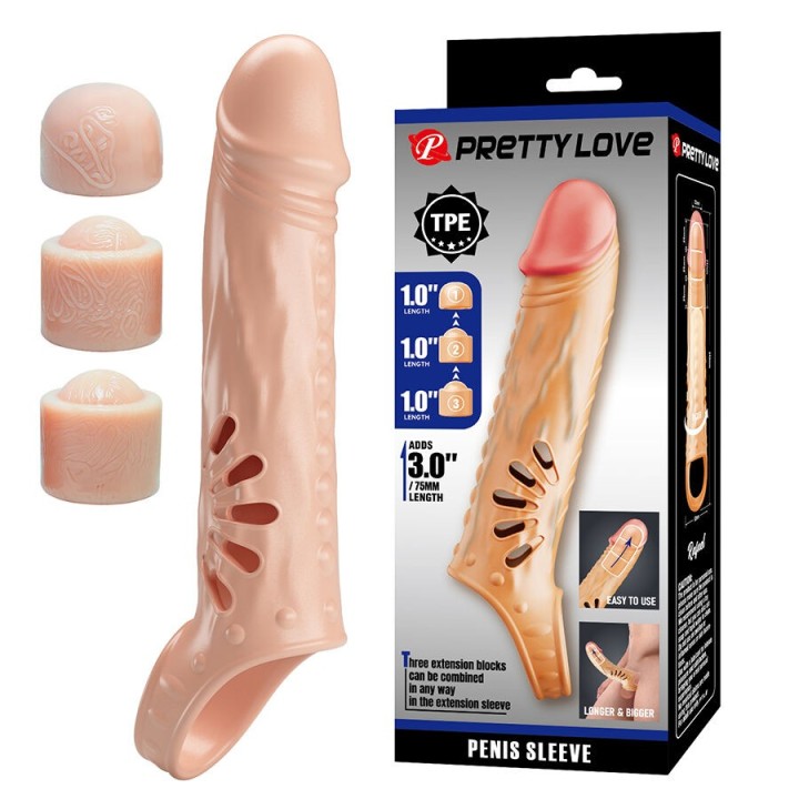 Penishülle mit Verlängerungen von For Him
