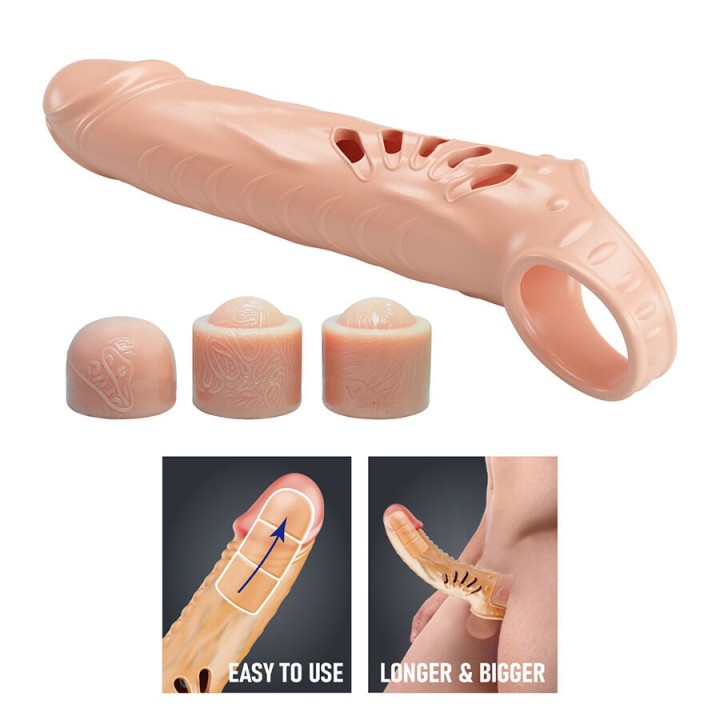 Penishülle mit Verlängerungen von For Him