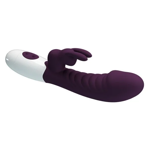 Naughty Bunny 30-Funktionen-Kaninchenvibrator Lila von High Tech