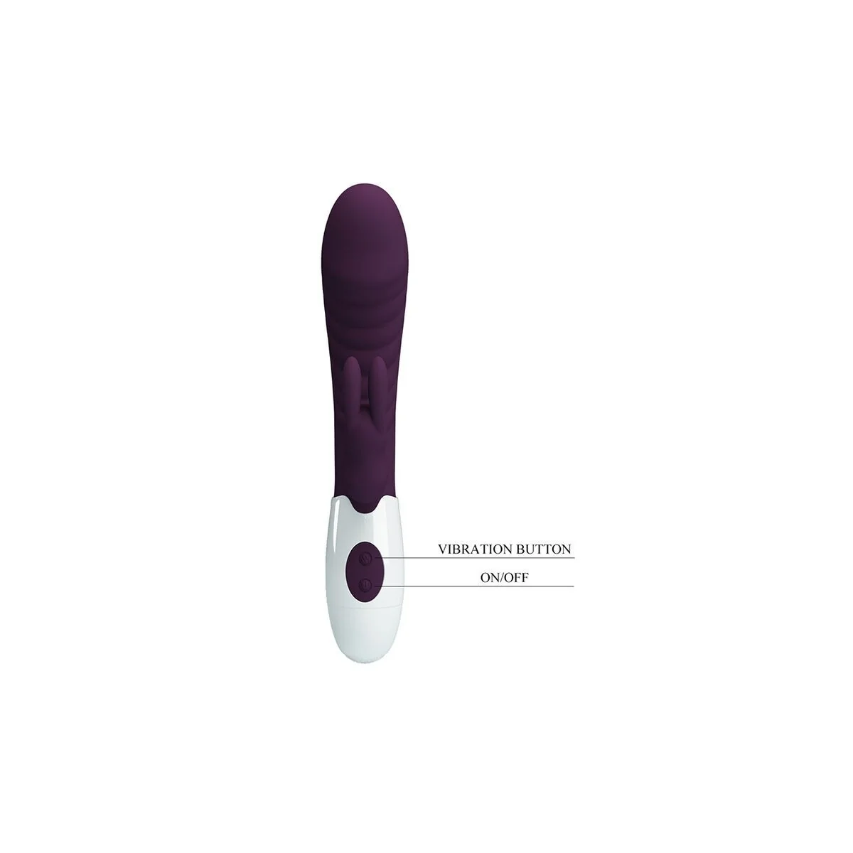 Naughty Bunny 30-Funktionen-Kaninchenvibrator Lila von High Tech