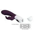 Naughty Bunny 30-Funktionen-Kaninchenvibrator Lila von High Tech