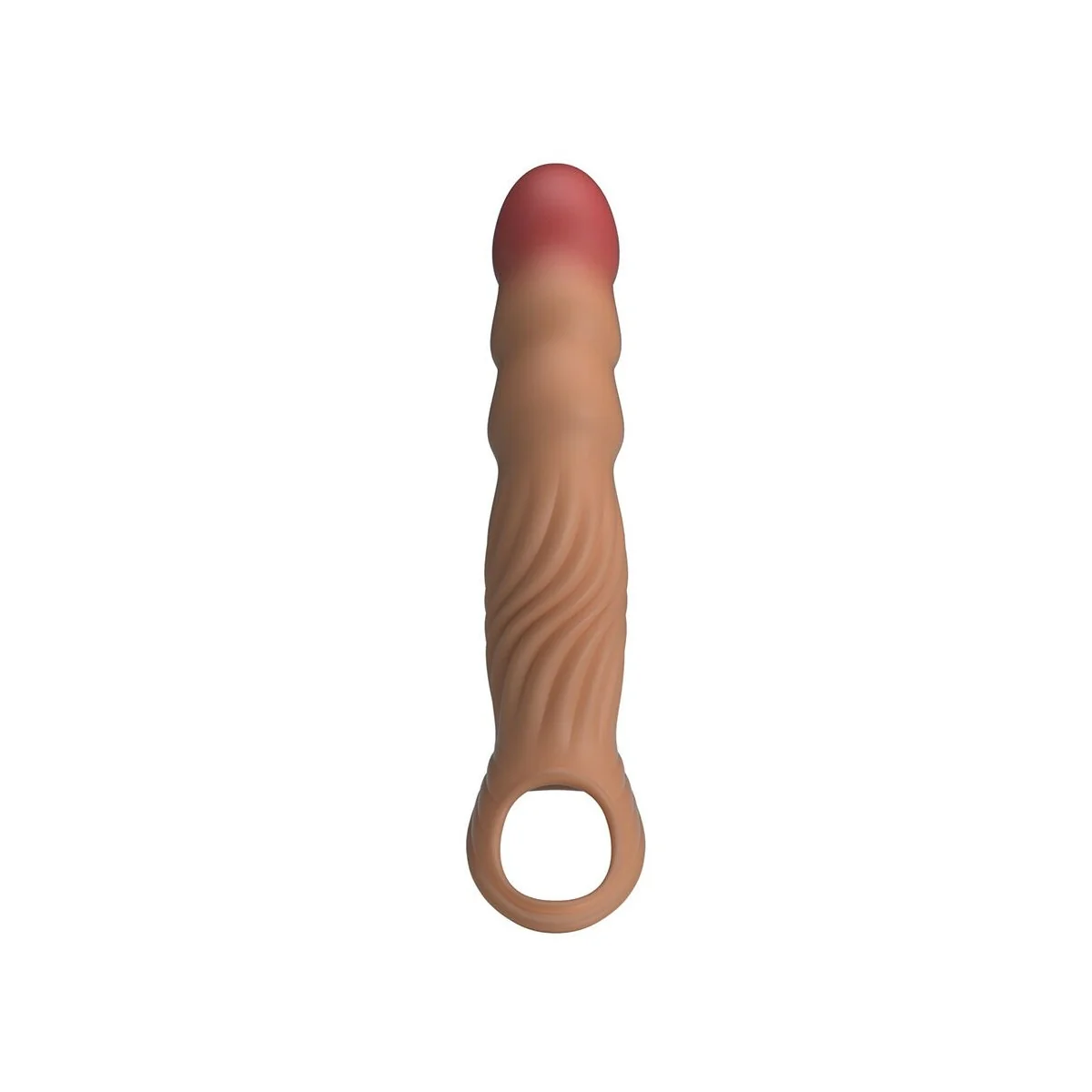 Strukturierte Penishülle mit Vibration und Fernbedienung von For Him