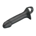 Landon Black Vibrating Strap-On von Harness Collection