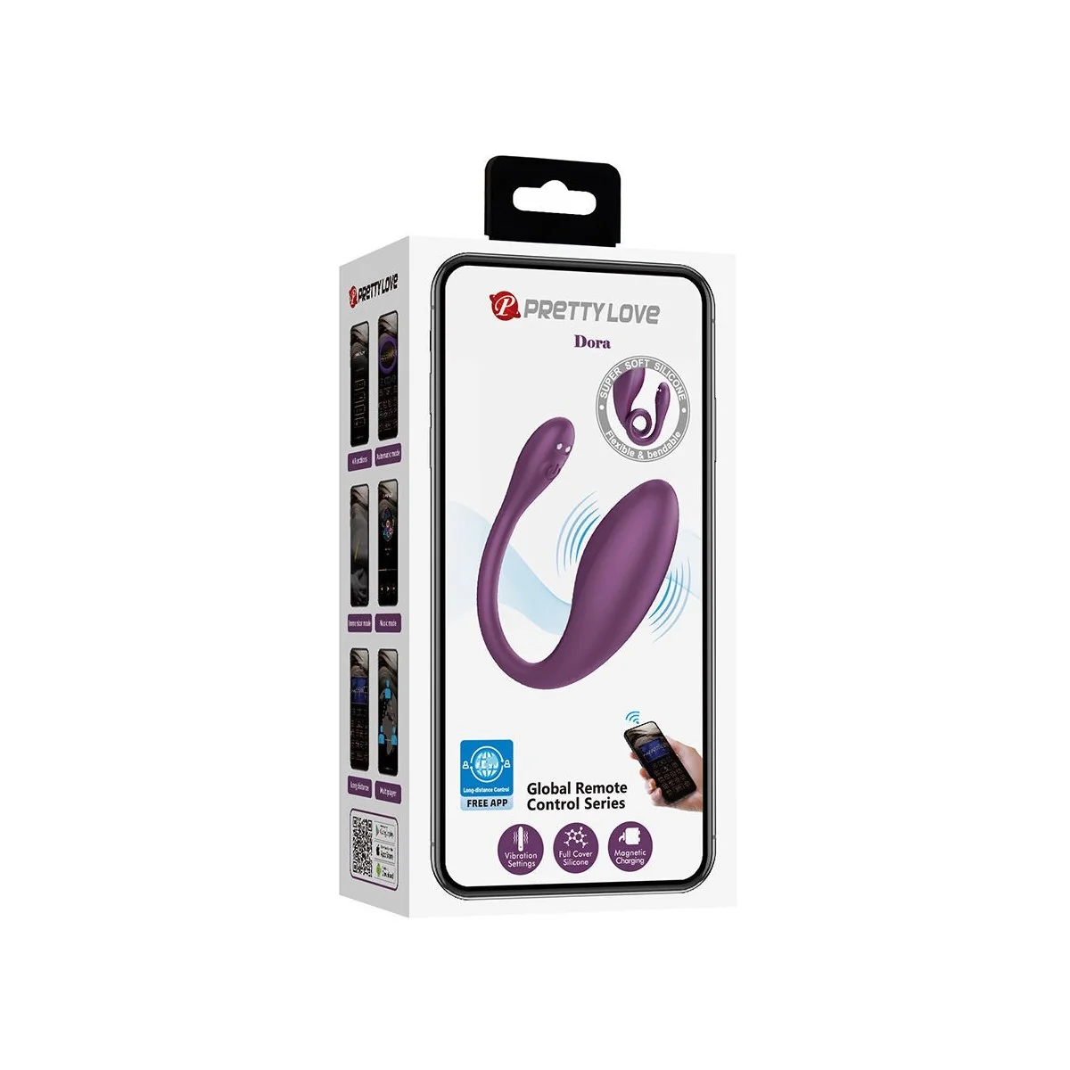 Dora Unsichtbarer Vibrator mit Kostenloser App von App Series