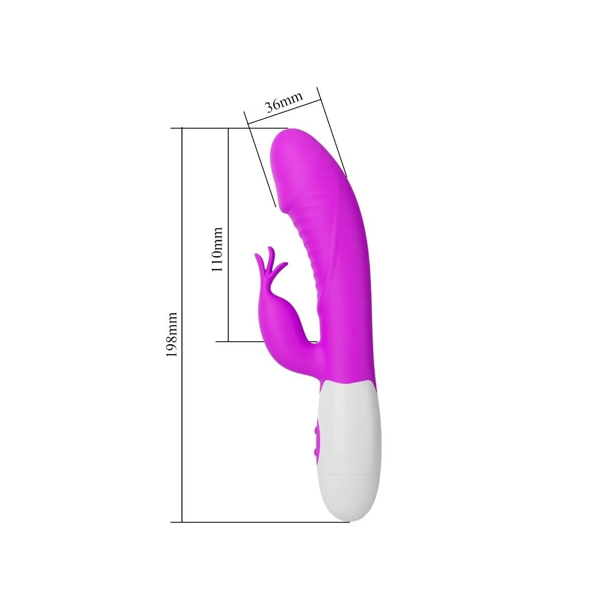 Rasmussen Lila G-Punkt-Vibrator von High Tech