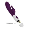 Rogue Muse 30-Funktionen-Hasenvibrator Lila von High Tech