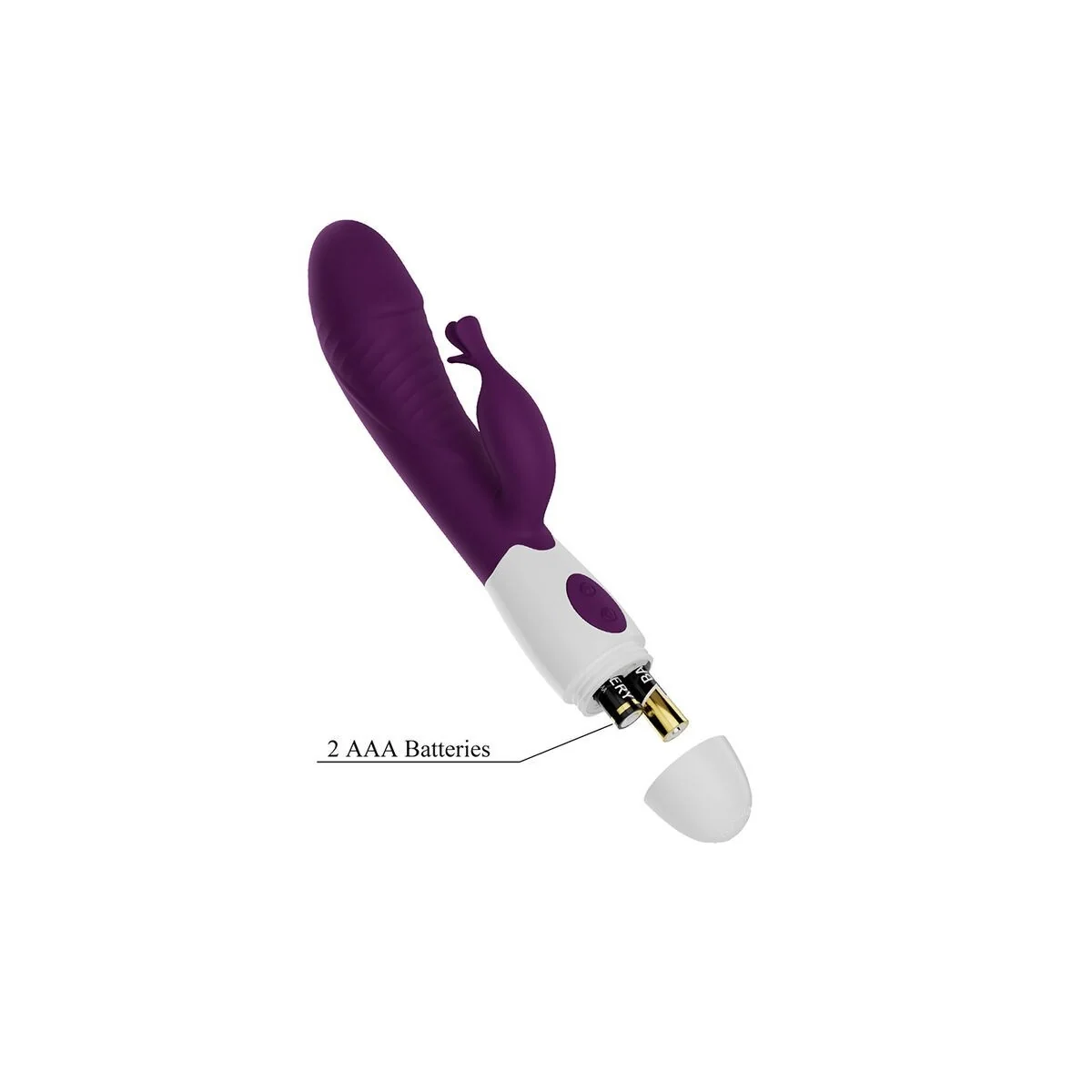 Rogue Muse 30-Funktionen-Hasenvibrator Lila von High Tech