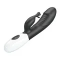 Rasmussen 30-Funktionen-Hase-Vibrator Schwarz von High Tech