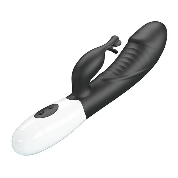 Rasmussen 30-Funktionen-Hase-Vibrator Schwarz von High Tech