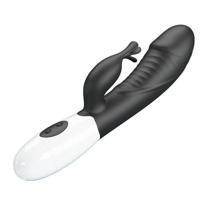 Rasmussen 30-Funktionen-Hase-Vibrator Schwarz von High Tech