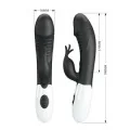 Rasmussen 30-Funktionen-Hase-Vibrator Schwarz von High Tech