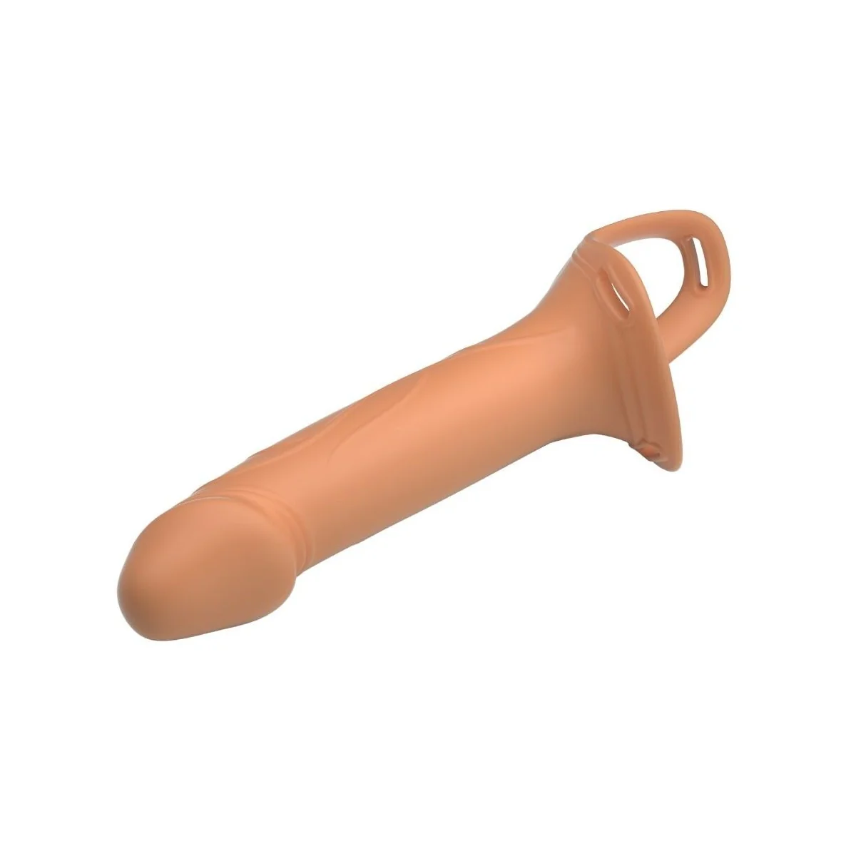 Landon Vibrations-Strap-On für Hellhaut von Harness Collection