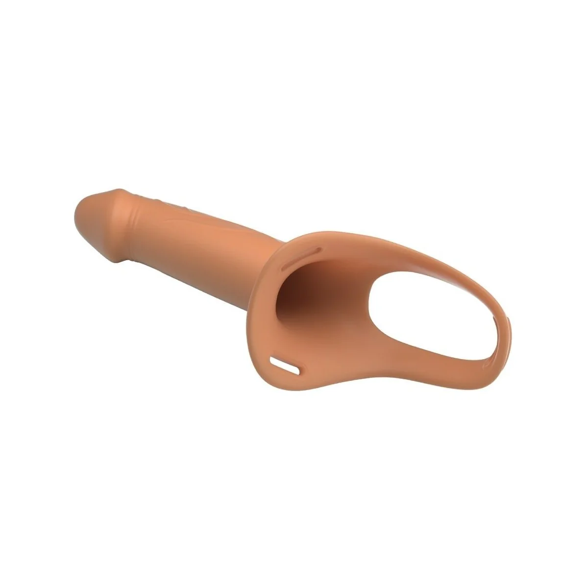 Landon Vibrations-Strap-On für Hellhaut von Harness Collection