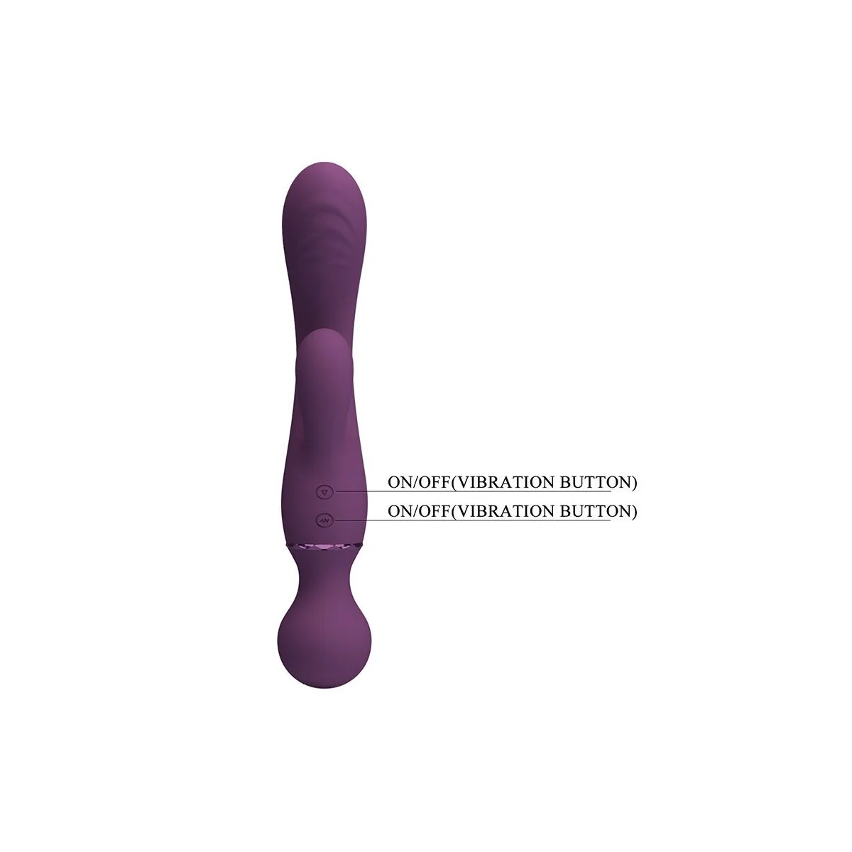 Allrounder Lila G-Punkt-Vibrator von High Tech