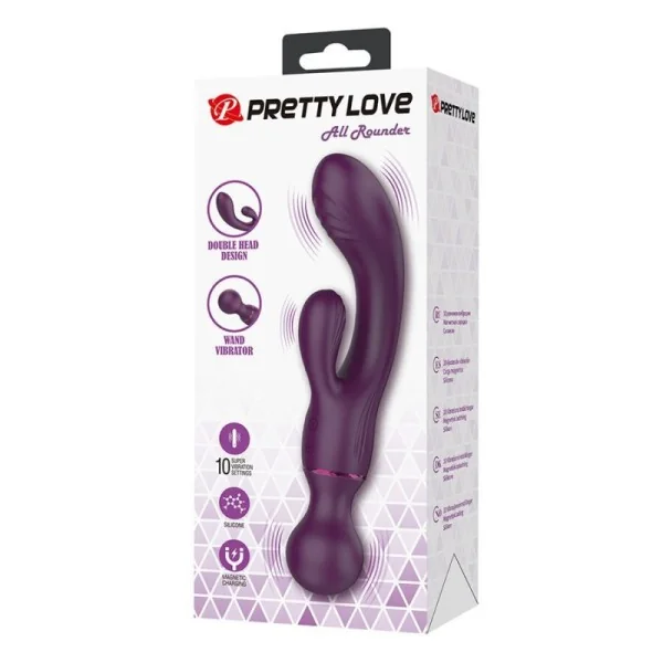 Allrounder Lila G-Punkt-Vibrator von High Tech