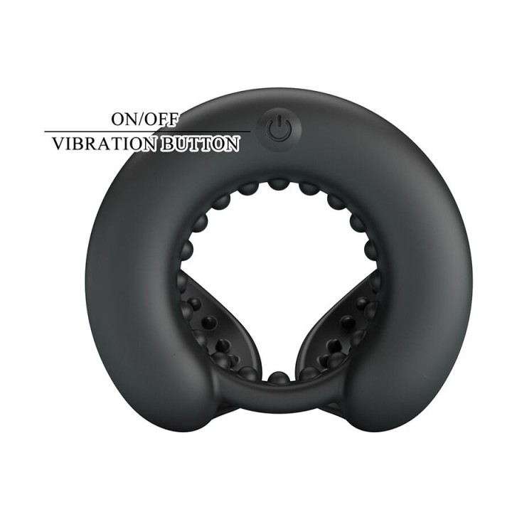 Quentin Penisring mit Hodenstimulator von For Him