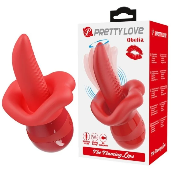 Obelia Masturbator Zungenvibrator mit Orbitalbewegung von High Tech