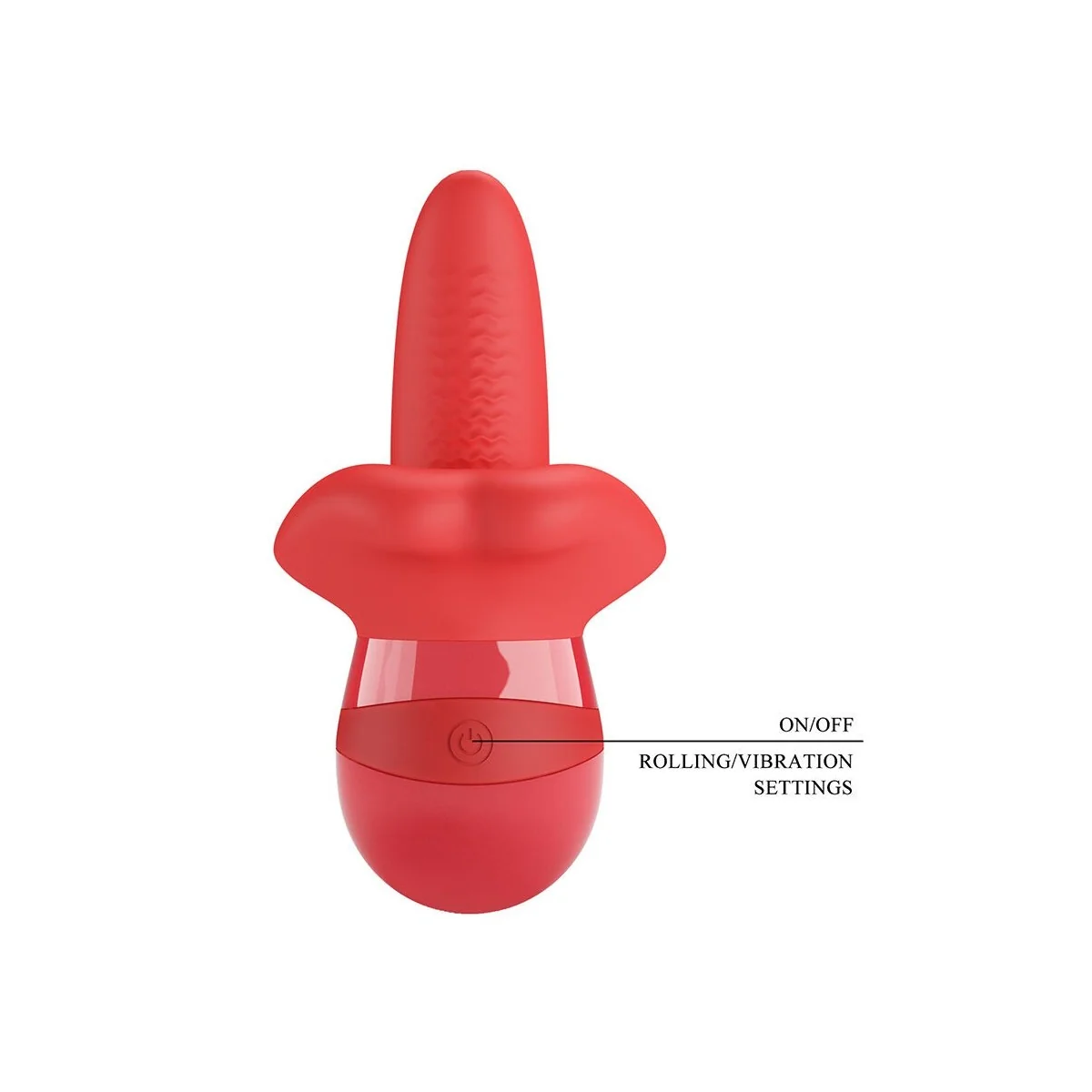 Obelia Masturbator Zungenvibrator mit Orbitalbewegung von High Tech