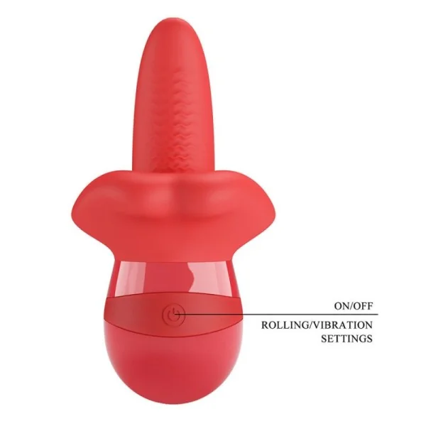 Obelia Masturbator Zungenvibrator mit Orbitalbewegung von High Tech