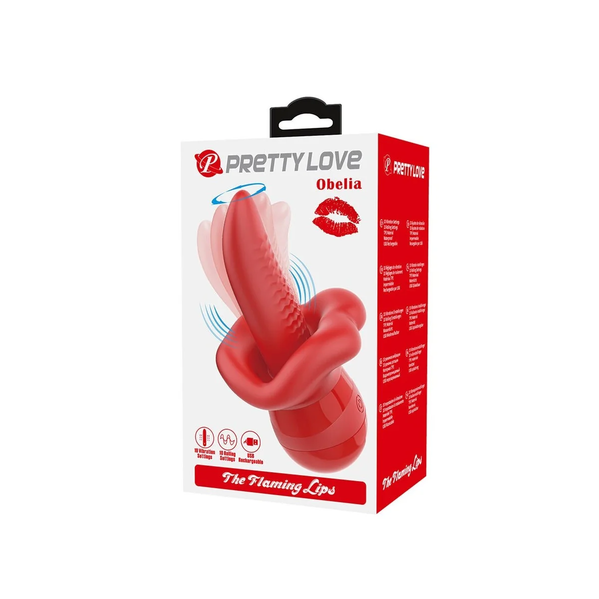Obelia Masturbator Zungenvibrator mit Orbitalbewegung von High Tech