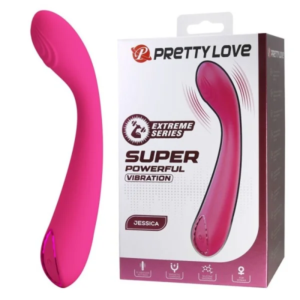 Jessica Hochleistungs-Vibrator In Pink von High Tech