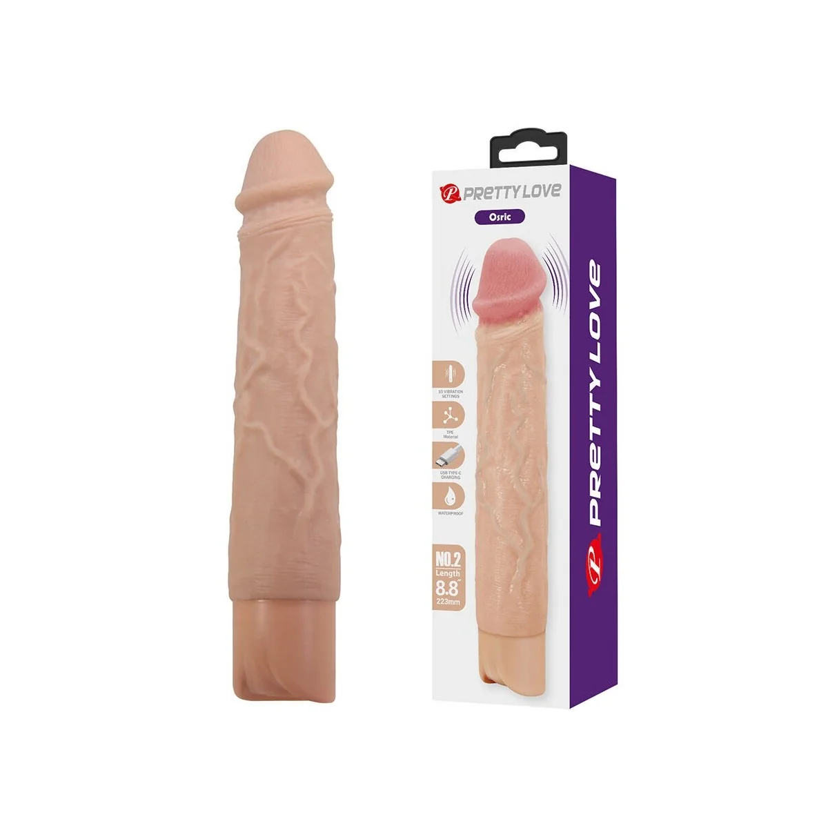 Osric Flexibler Realistischer Vibrator von Fun Toys