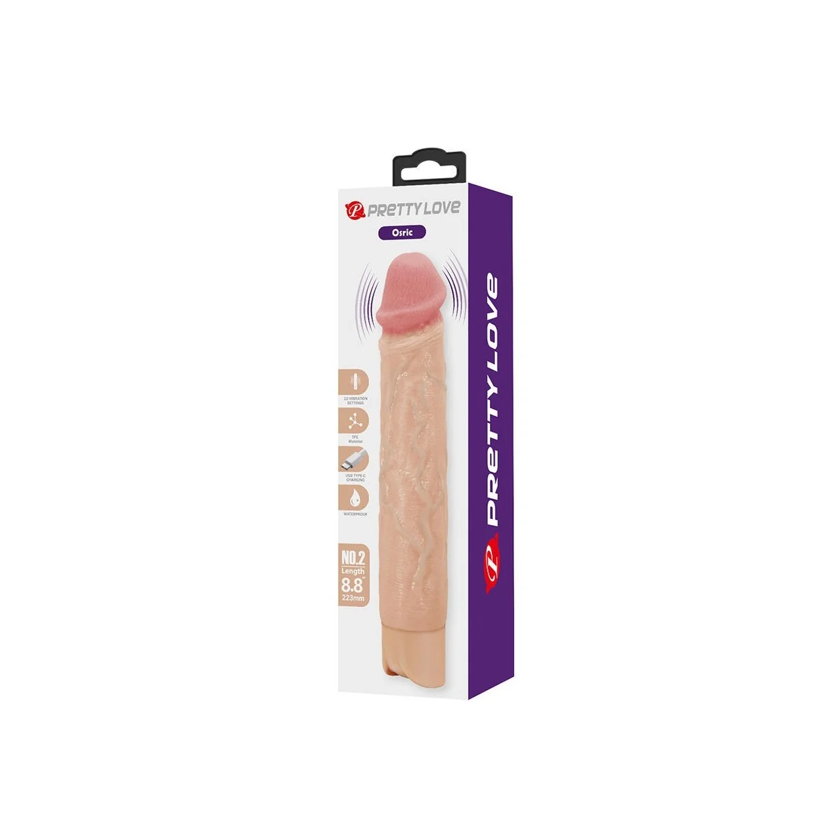 Osric Flexibler Realistischer Vibrator von Fun Toys