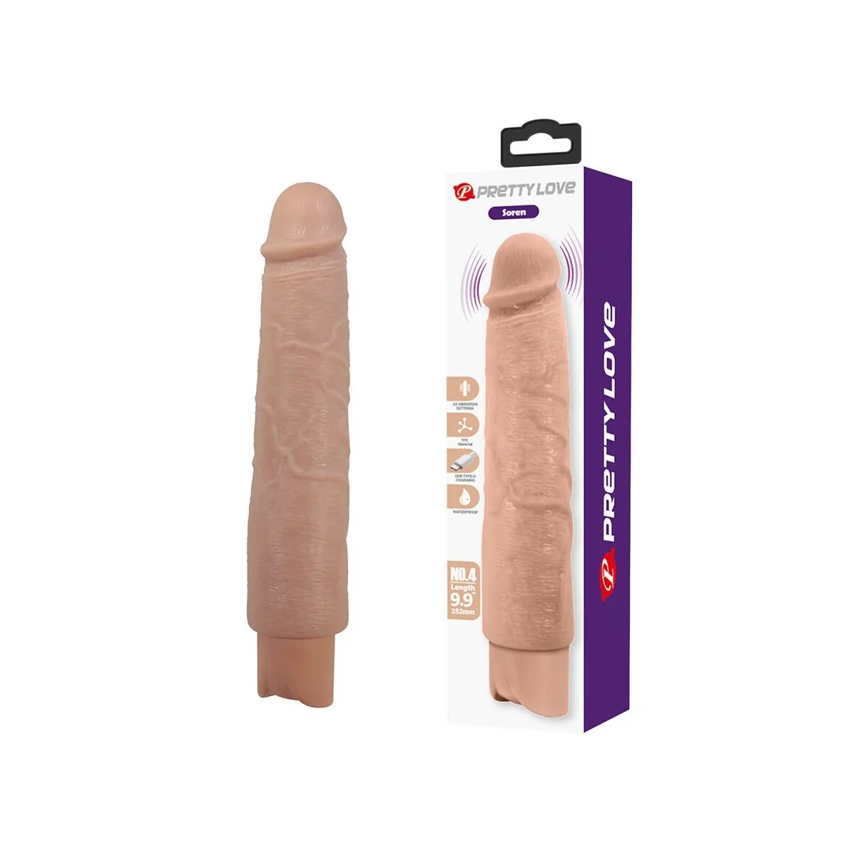 Soren Flexibler Realistischer Vibrator von Fun Toys