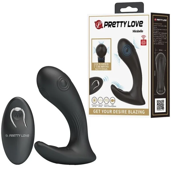 Mirabelle Prostatavibrator mit Fernbedienung von Remote Control