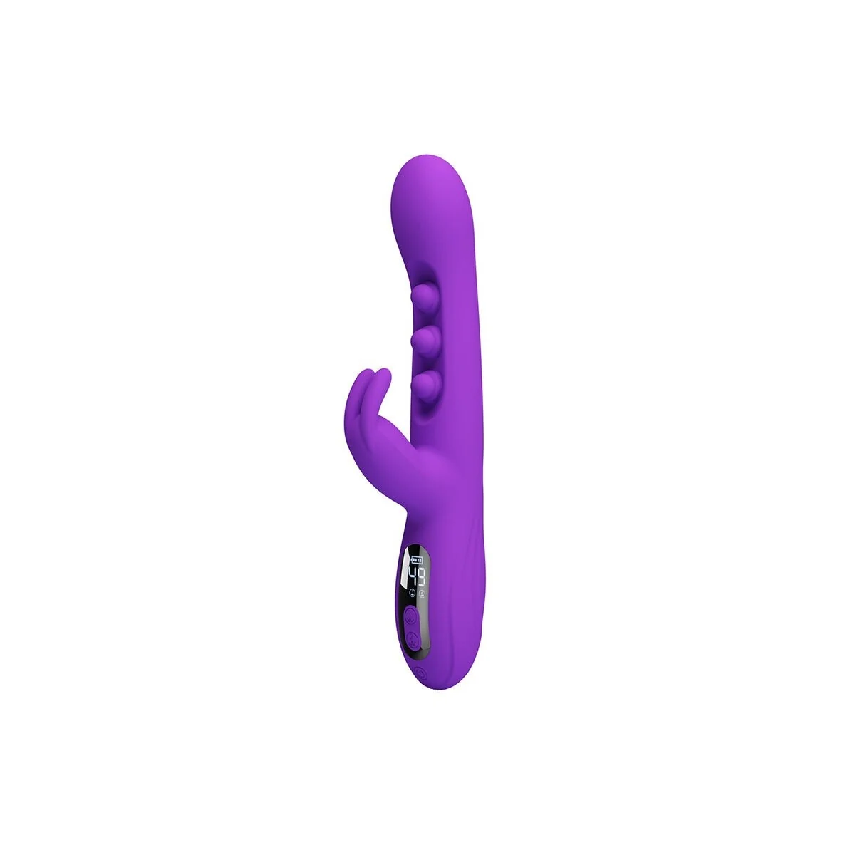 Sabien Rabbit Vibrator mit Klopfstimulation und Lila Led von High Tech