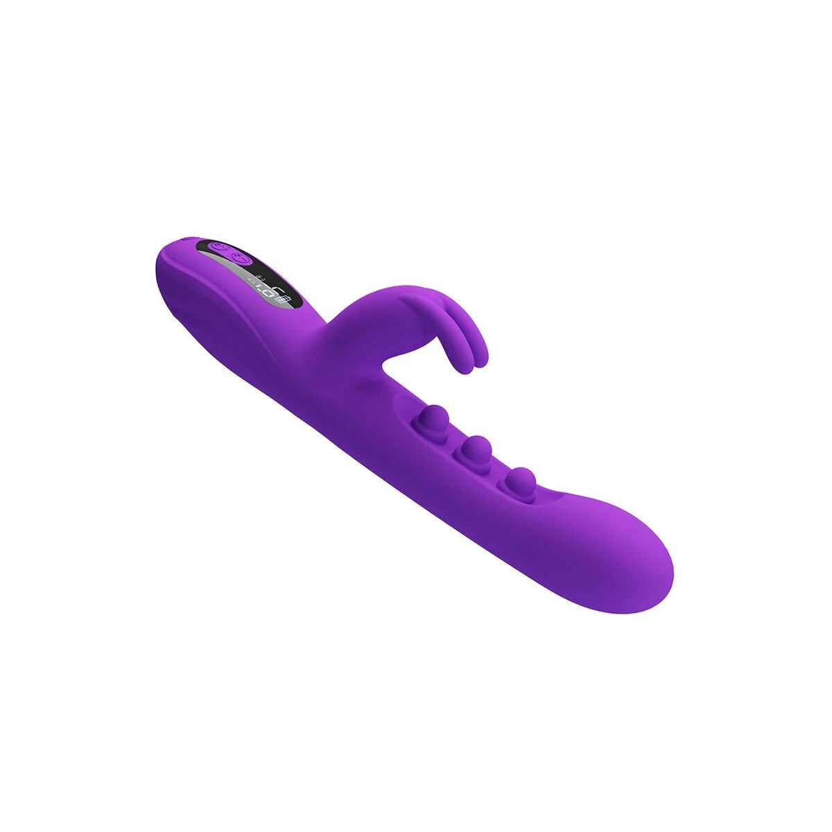 Sabien Rabbit Vibrator mit Klopfstimulation und Lila Led von High Tech