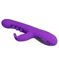 Sabien Rabbit Vibrator mit Klopfstimulation und Lila Led von High Tech