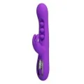 Sabien Rabbit Vibrator mit Klopfstimulation und Lila Led von High Tech