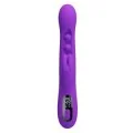 Sabien Rabbit Vibrator mit Klopfstimulation und Lila Led von High Tech