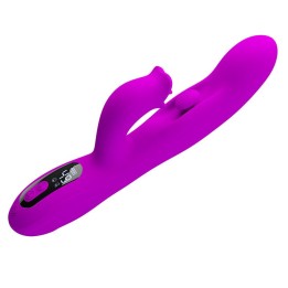 Yalanda Hase Oszillierender Vibrator mit Led-Anzeige, Lila von High Tech