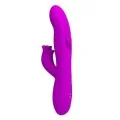 Yalanda Hase Oszillierender Vibrator mit Led-Anzeige, Lila von High Tech
