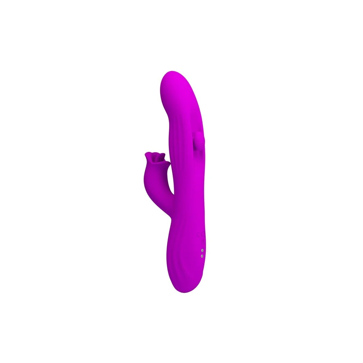 Yalanda Hase Oszillierender Vibrator mit Led-Anzeige, Lila von High Tech