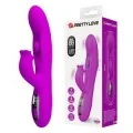 Yalanda Hase Oszillierender Vibrator mit Led-Anzeige, Lila von High Tech