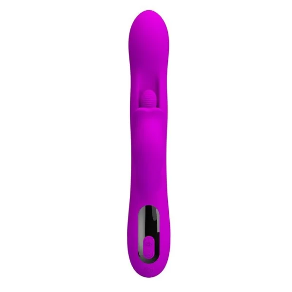 Yalanda Hase Oszillierender Vibrator mit Led-Anzeige, Lila von High Tech