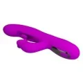 Yalanda Hase Oszillierender Vibrator mit Led-Anzeige, Lila von High Tech