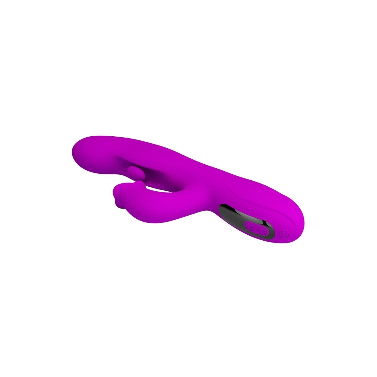 Yalanda Hase Oszillierender Vibrator mit Led-Anzeige, Lila von High Tech