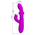 Yalanda Hase Oszillierender Vibrator mit Led-Anzeige, Lila von High Tech