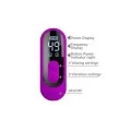 Yalanda Hase Oszillierender Vibrator mit Led-Anzeige, Lila von High Tech