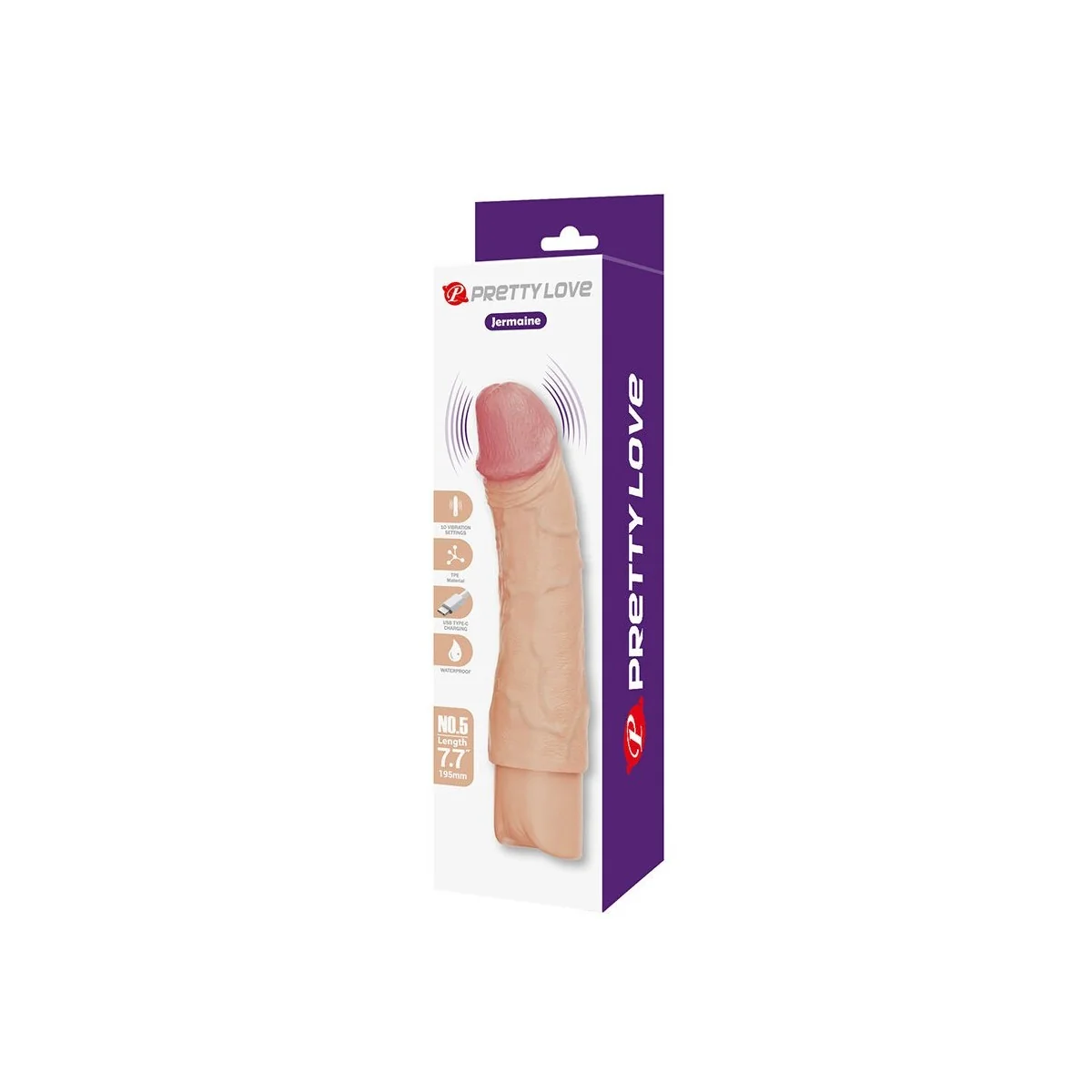 Jermaine Flexibler Realistischer Vibrator von Fun Toys
