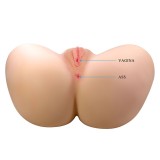 Vivian Doppelter Vaginal- und Analvibrationsmasturbator Flesh von Crazy Bull