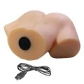 Vivian Doppelter Vaginal- und Analvibrationsmasturbator Flesh von Crazy Bull