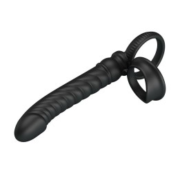 Merritt Analvibrator mit Ring und Vibrationsfunktion, Schwarz von For Him