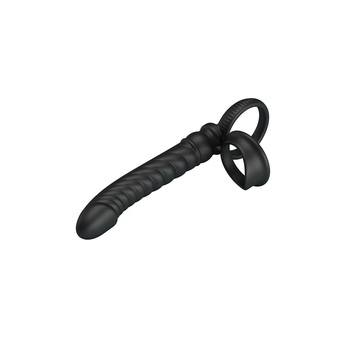 Merritt Analvibrator mit Ring und Vibrationsfunktion, Schwarz von For Him